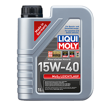 Oleo Motor Auto LIQUI MOLY MoS2 Leich­tlauf 15W-40 1 L