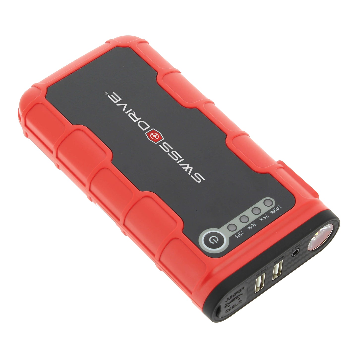 Booster Jump Starter SWISS DRIVE Mini Bateria 12.000 mAh