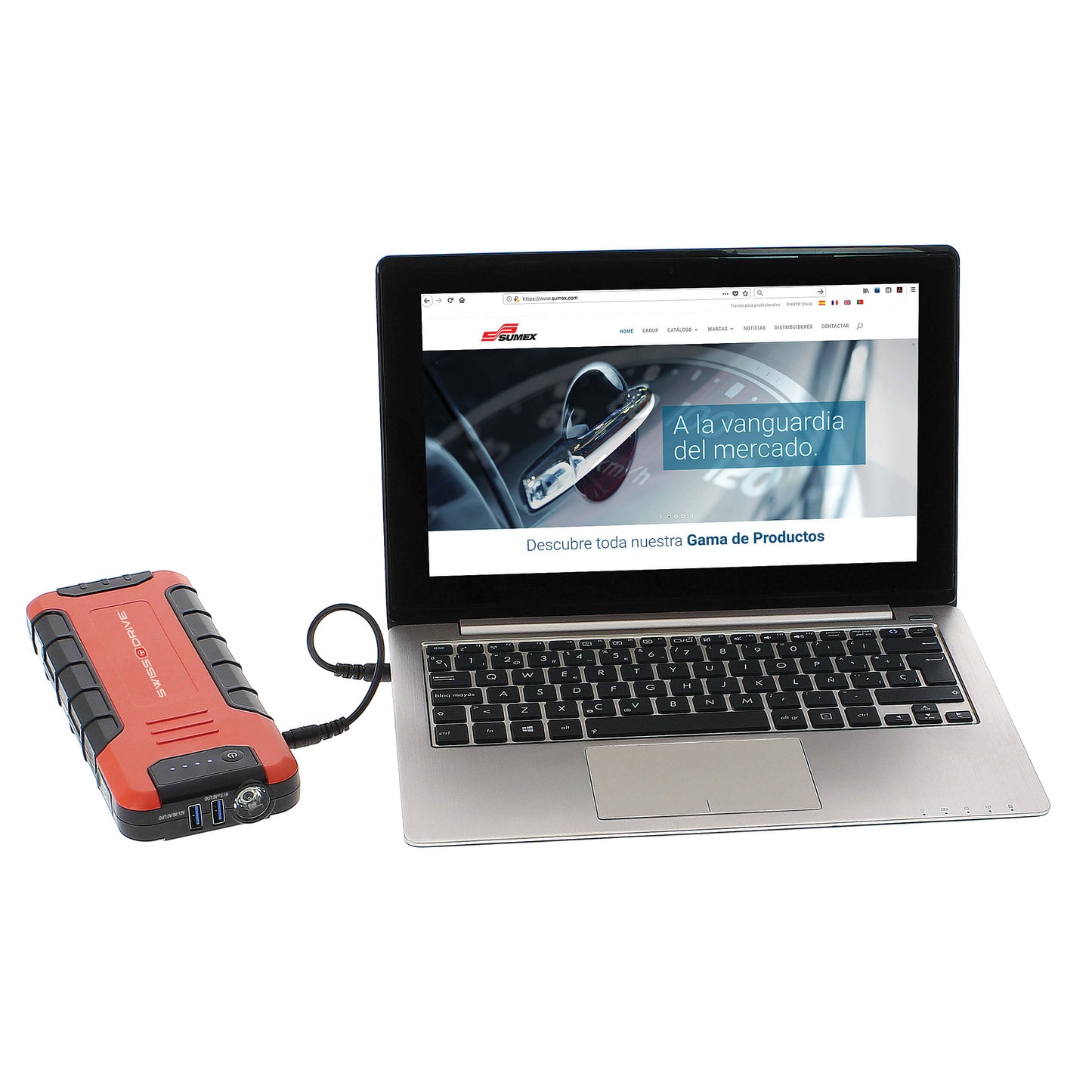 Booster Jumper Start SWISS DRIVE Mini Bateria 18.000 mAh