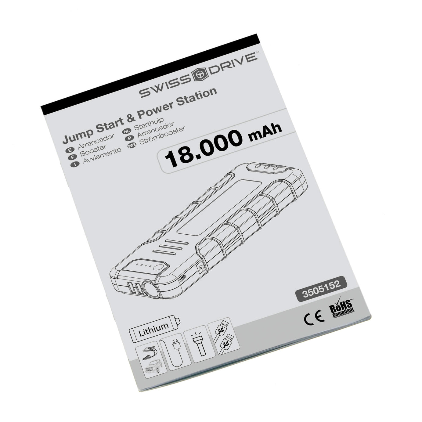 Booster Jumper Start 18.000 mAh