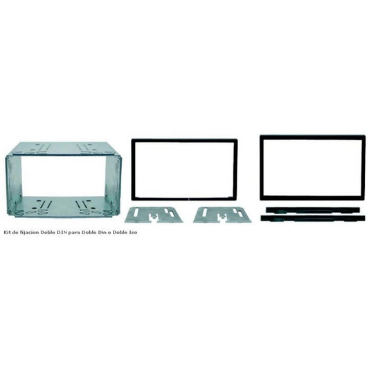 KIT de Aplicação Rádio Automóvel  2ISO UNIVERSAL