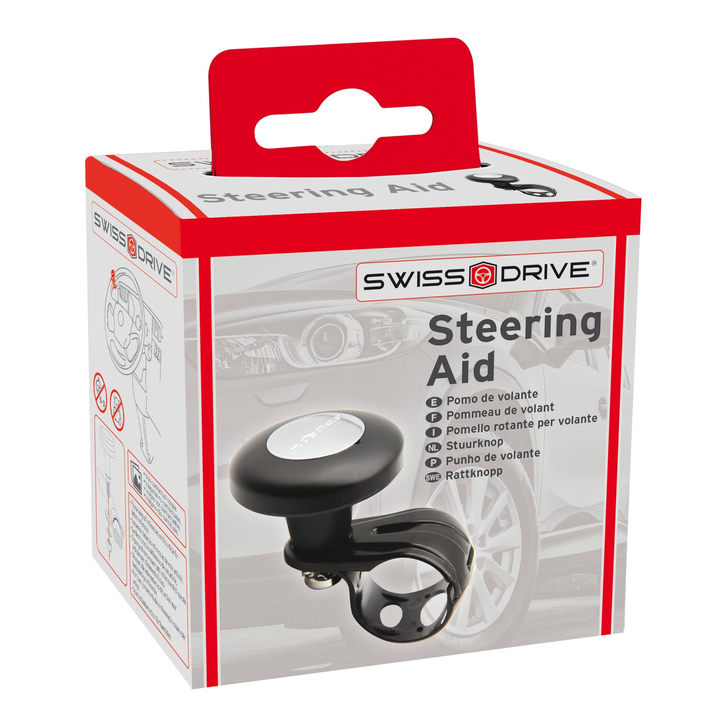 Auxiliar de Direção Universal para Volante " Moon Shape" RACE SPORT 1 Peça