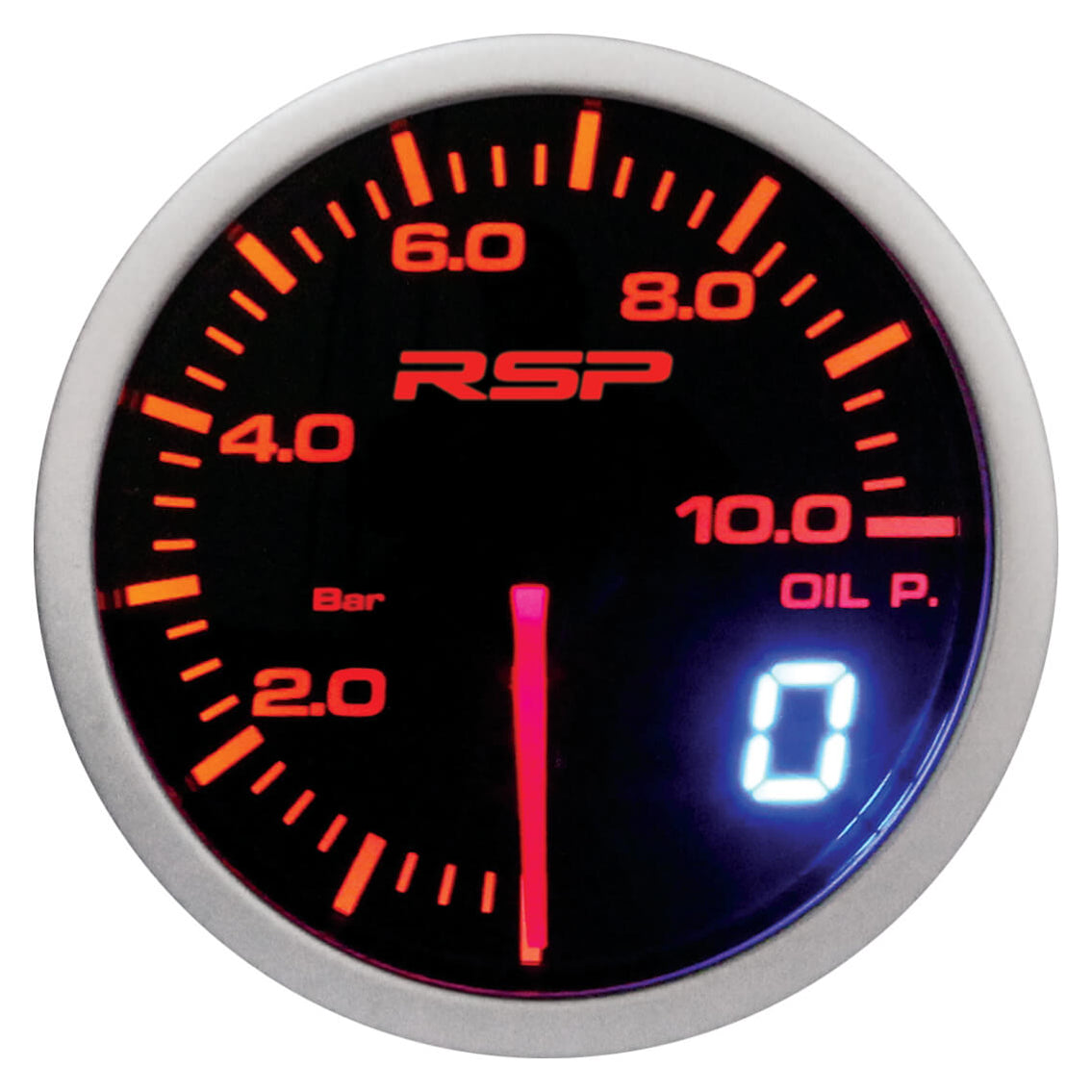 MANÓMETRO PRESSÃO ÓLEO Digital RACE SPORT