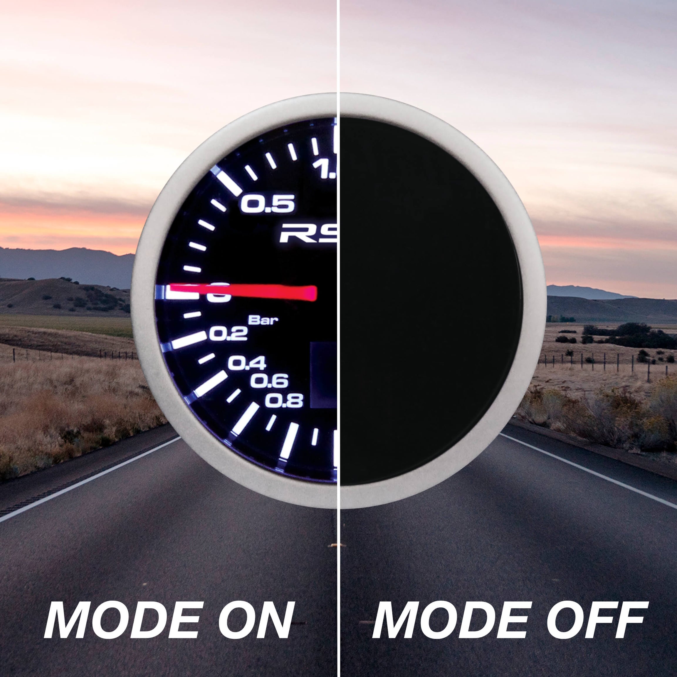 MANÓMETRO PRESSÃO TURBO Digital