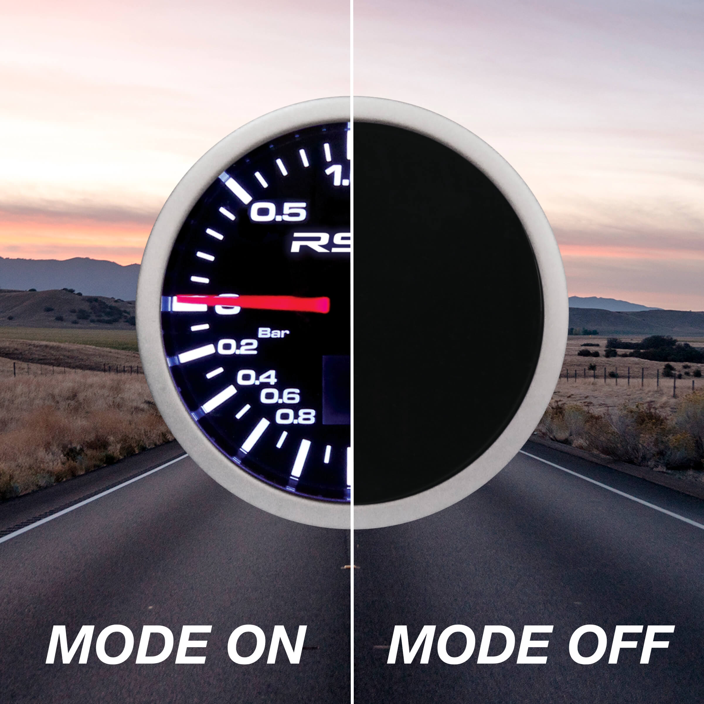 MANÓMETRO PRESSÃO TURBO Digital