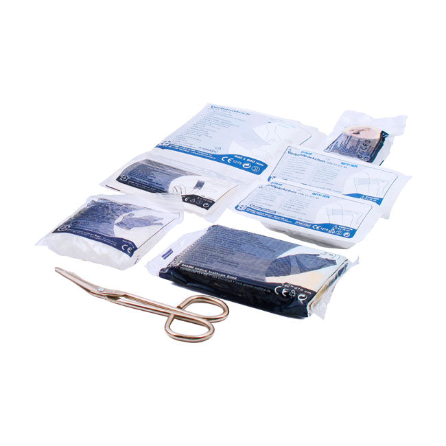 Kit de primeiros Socorros para Motociclistas