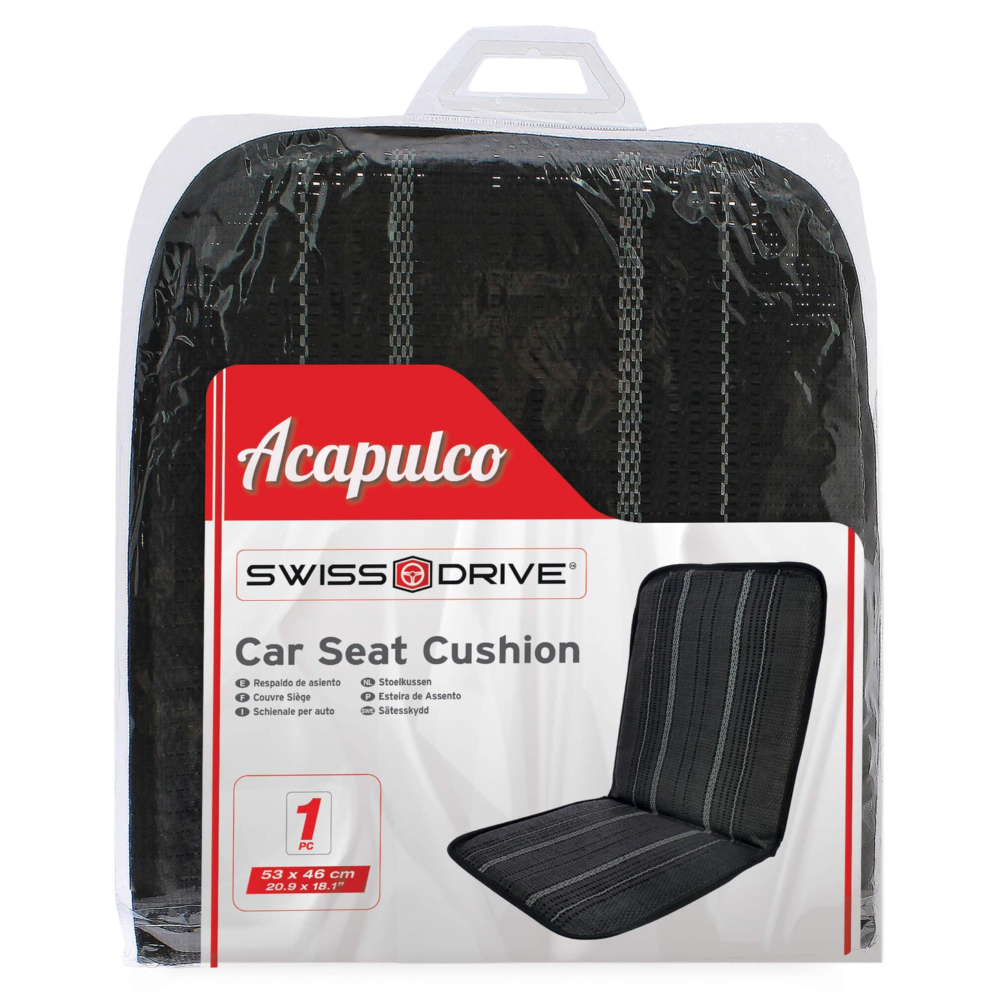 Esteira de Bambu ACAPULCO para Assento Automóvel CAR +  53x 46x 2cm