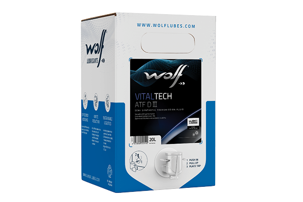Oleo Caixa Velocidades Automática WOLF VITALTECH ATF D III  20L