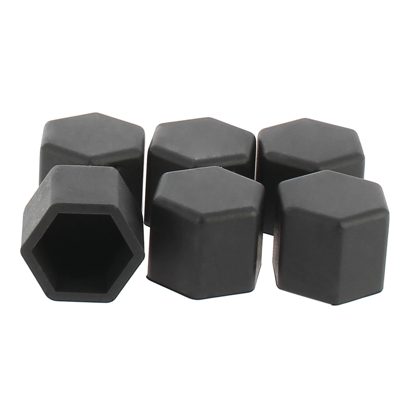 Tampa de Proteção em Silicone Preta P/ Pernos Roda 19mm