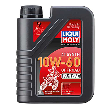 LIQUI MOLY Motorbike 4T Synth 10W-60 Off road Race 1L