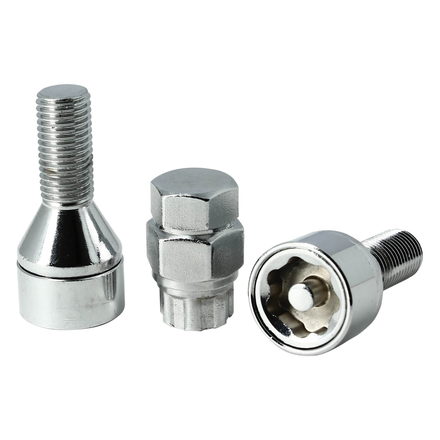 KIT Pernos Anti- Roubo 12x 1.25 L28  2 Chaves