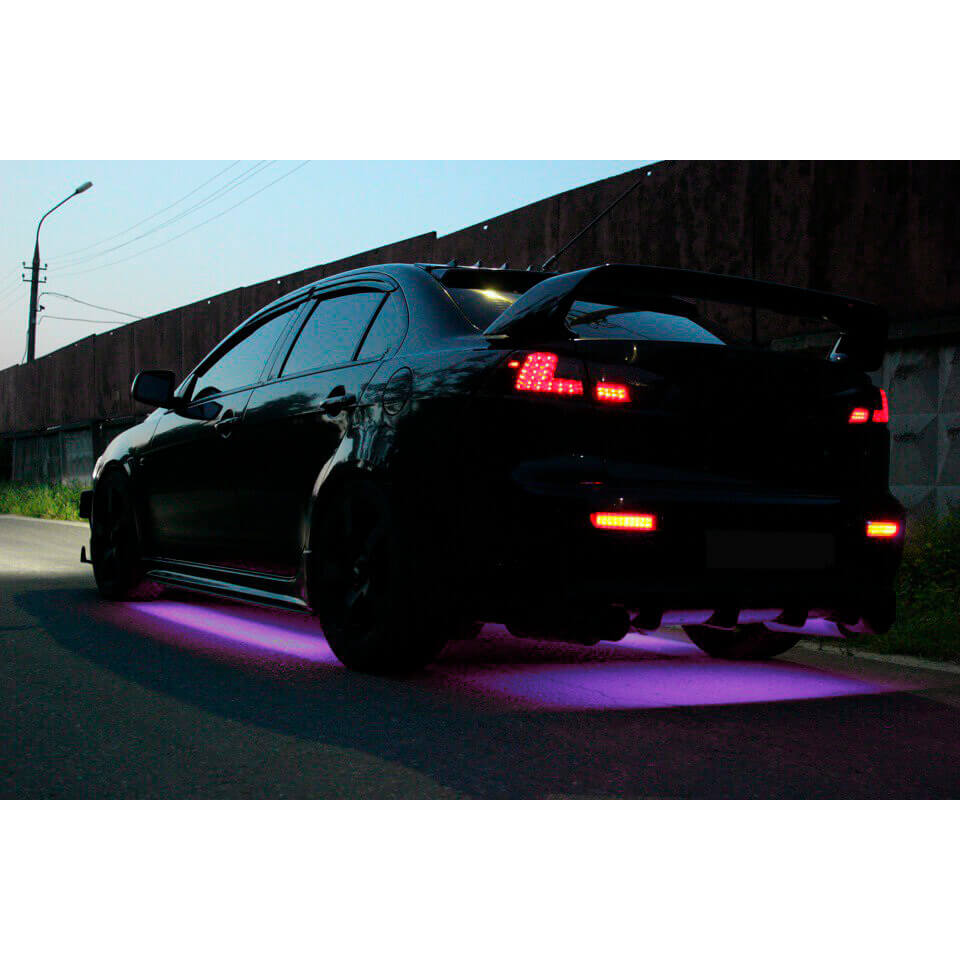Kit Chassi EVO Tiras Led 6x30,5 Multicolor C/ Comando
