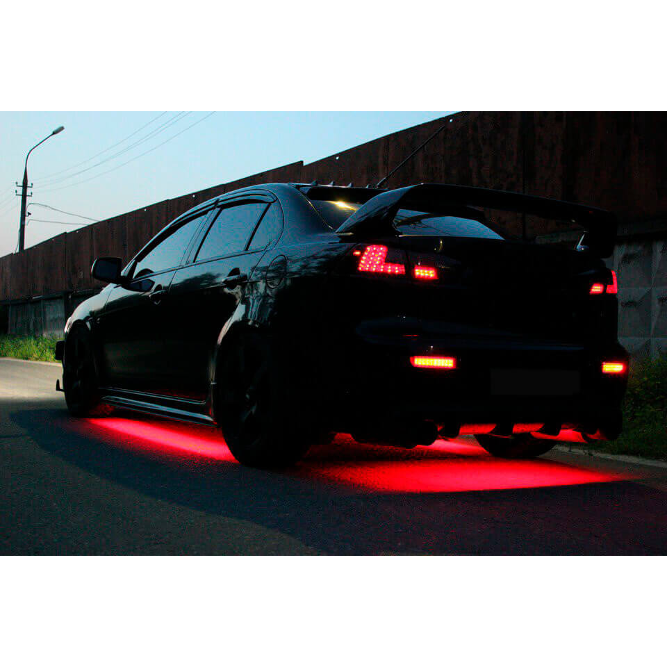 Kit Chassi EVO Tiras Led 6x30,5 Multicolor C/ Comando