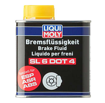 Fluido dos travões LIQUI MOLY SL6 DOT 4 500ml