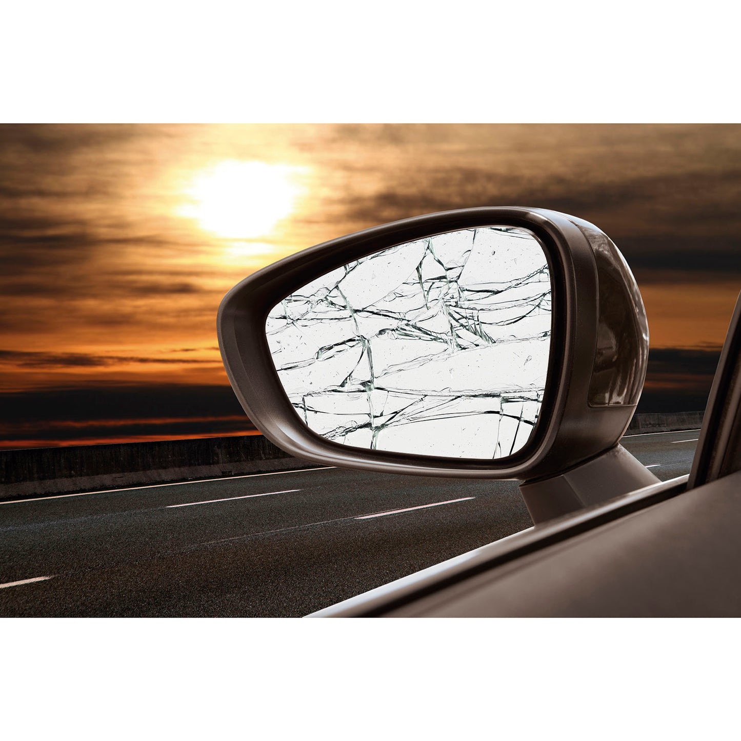 Autocolante para Reparação de Vidro Espelhado CAR +