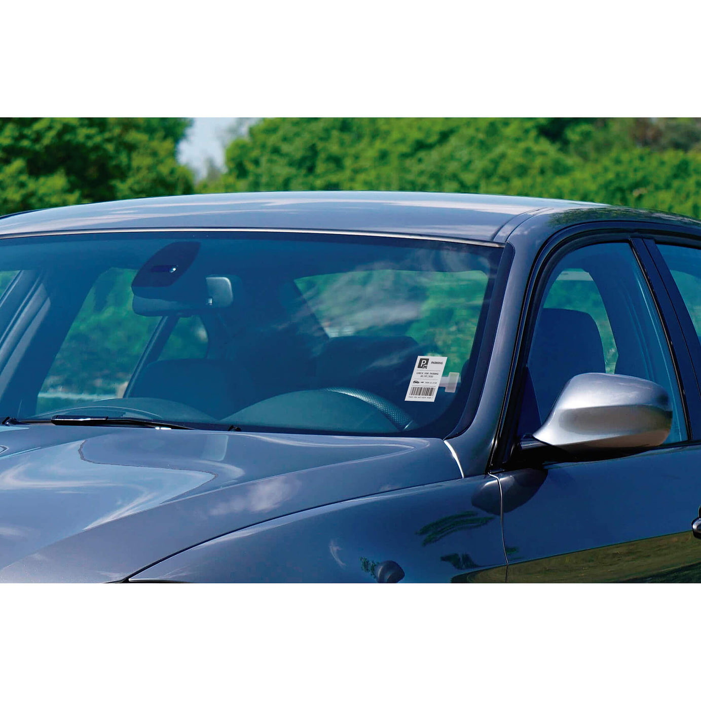 Porta-Bilhete Parking Transparente 5cm x 8,2cm - CAR+