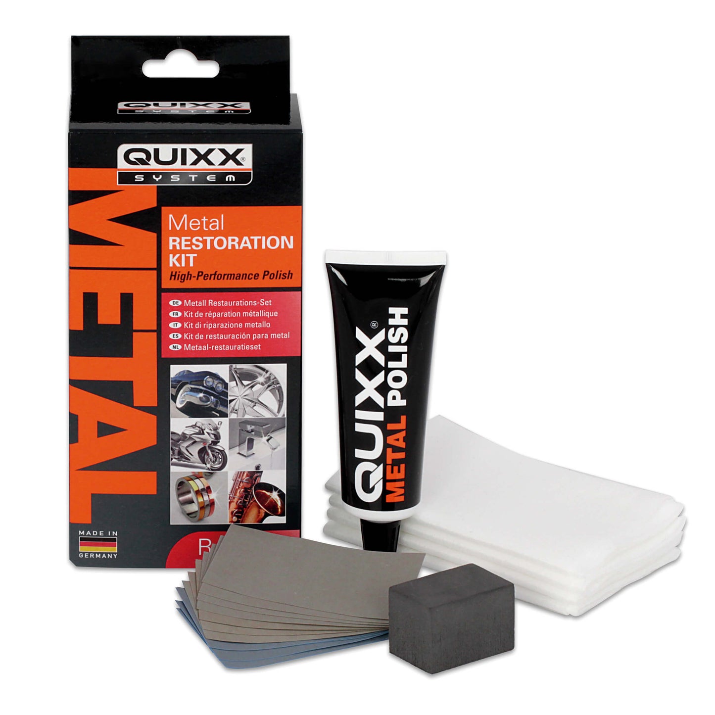 Kit Polish Abrilhantador de Metal 50 ml QUIXX SYSTEM