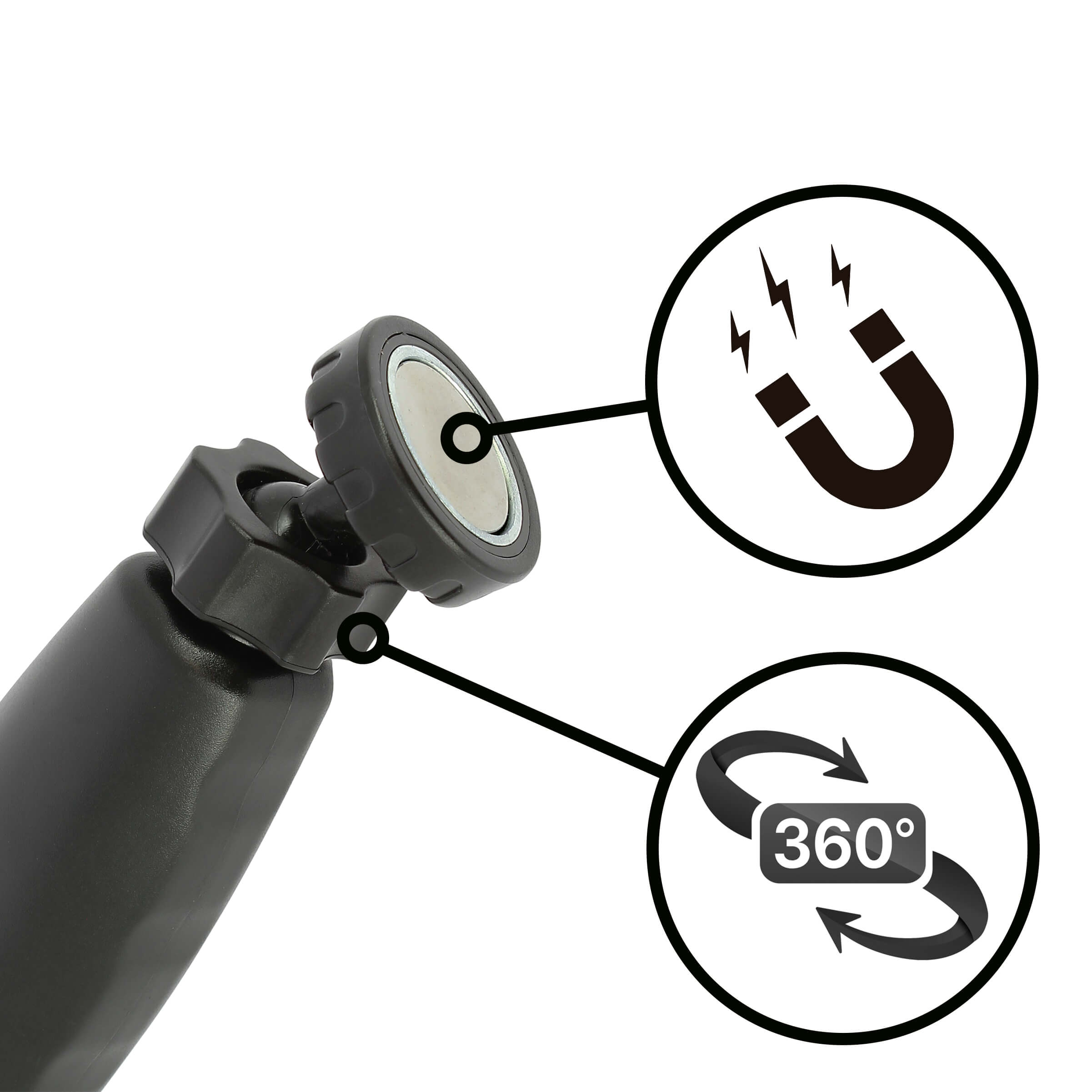 Lâmpada Led Recarregável de Trabalho