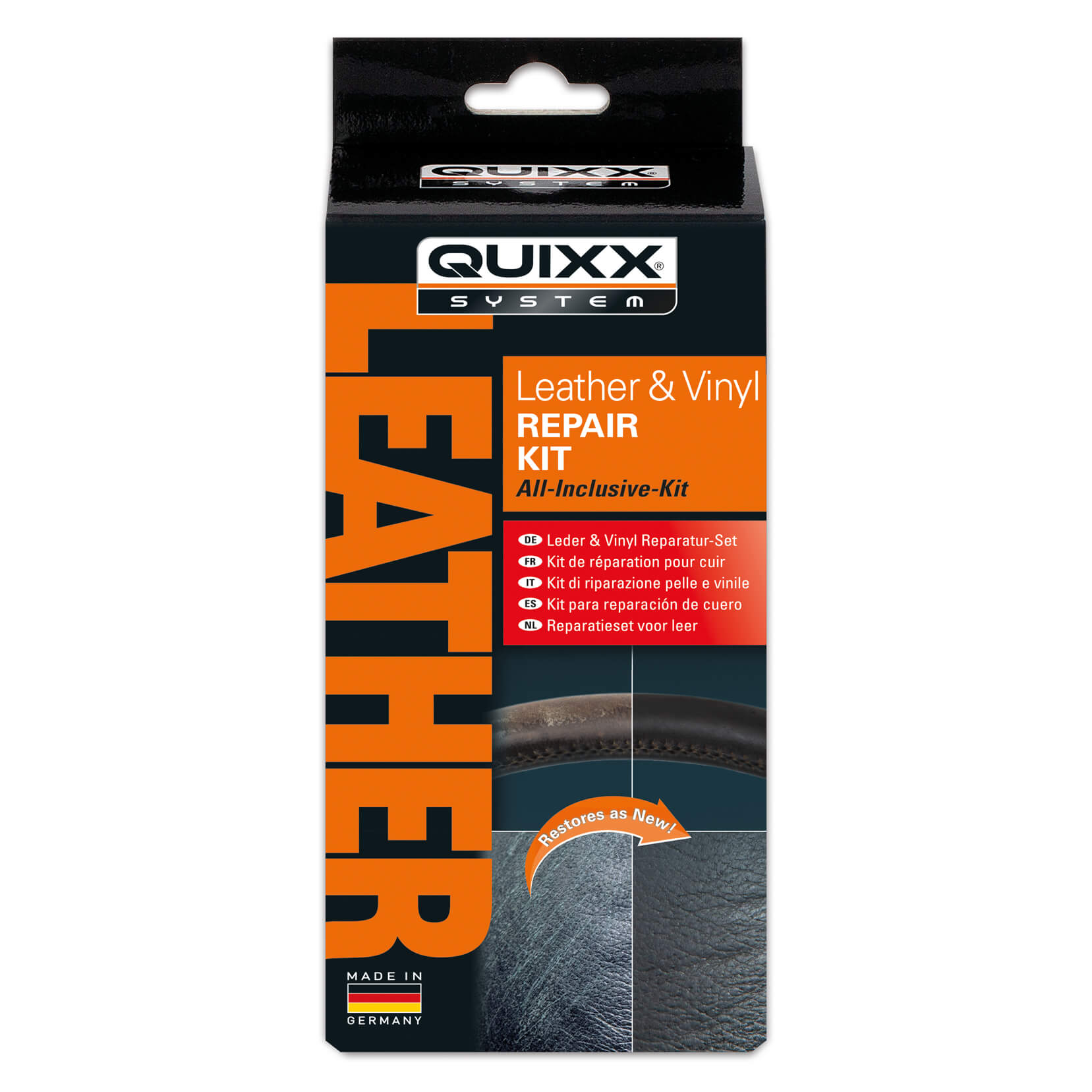 Kit Reparador de Pele e Vinyl QUIXX SYSTEM