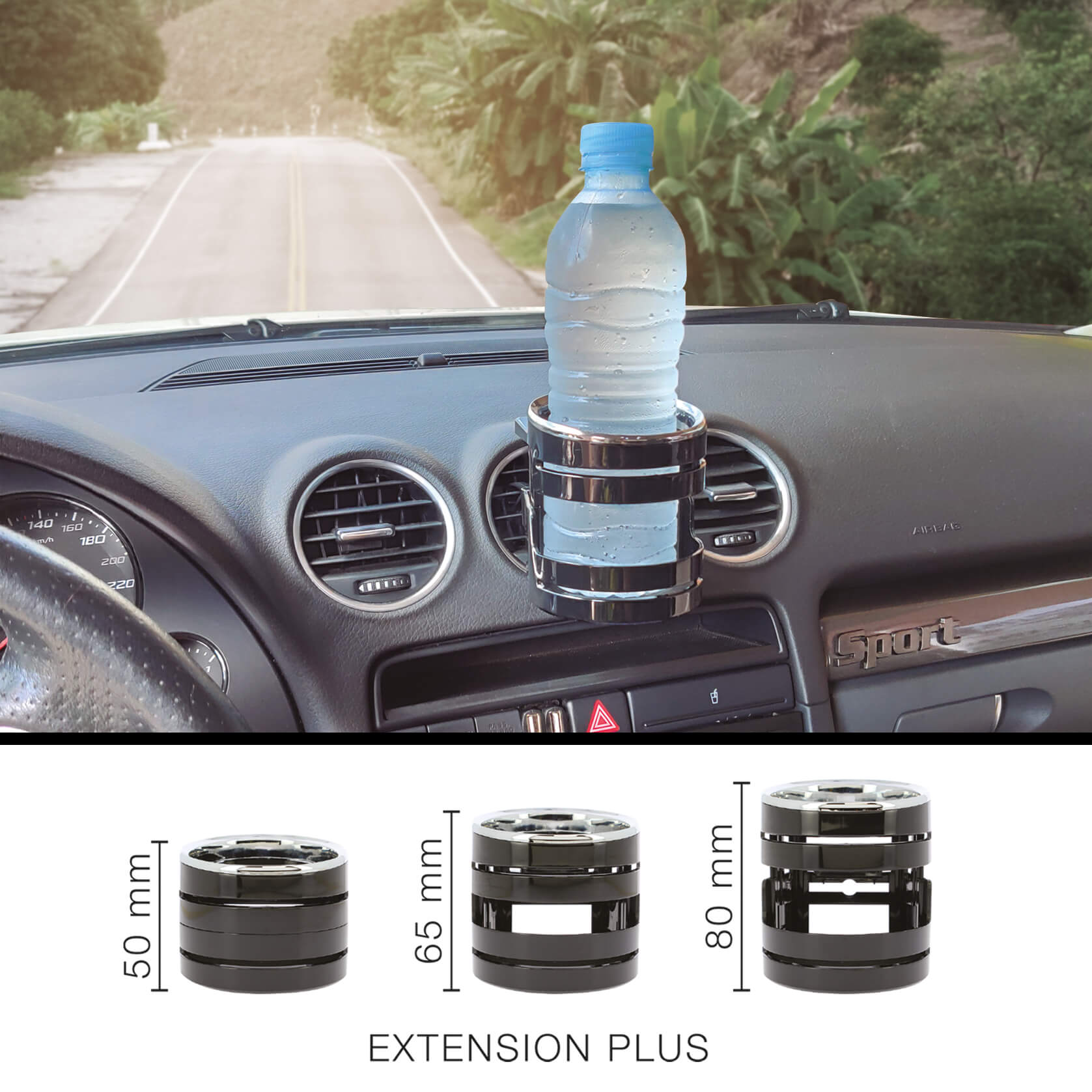 Porta Bebidas universal CAR +