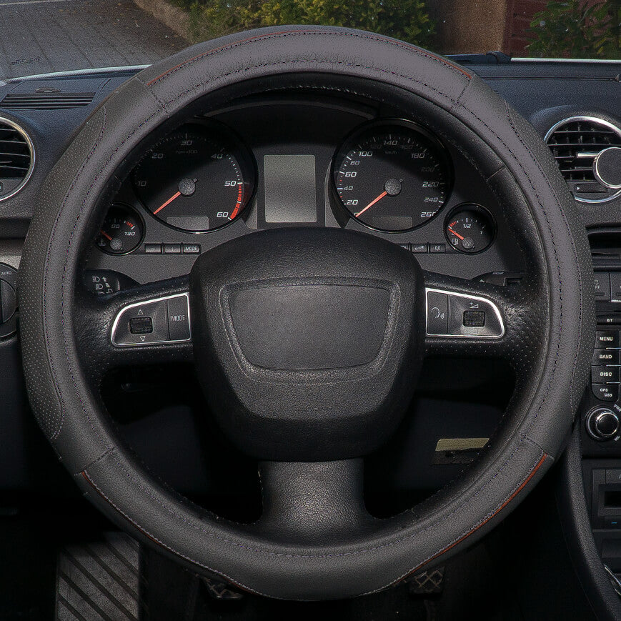 Capa de Volante AUTO " CAR+" Super Fiber Tamanho L 39-41 cm