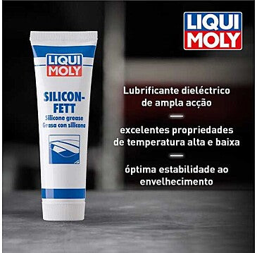 Lubri­fi­cante de Silicone Trans­pa­rente LIQUI MOLY 100g