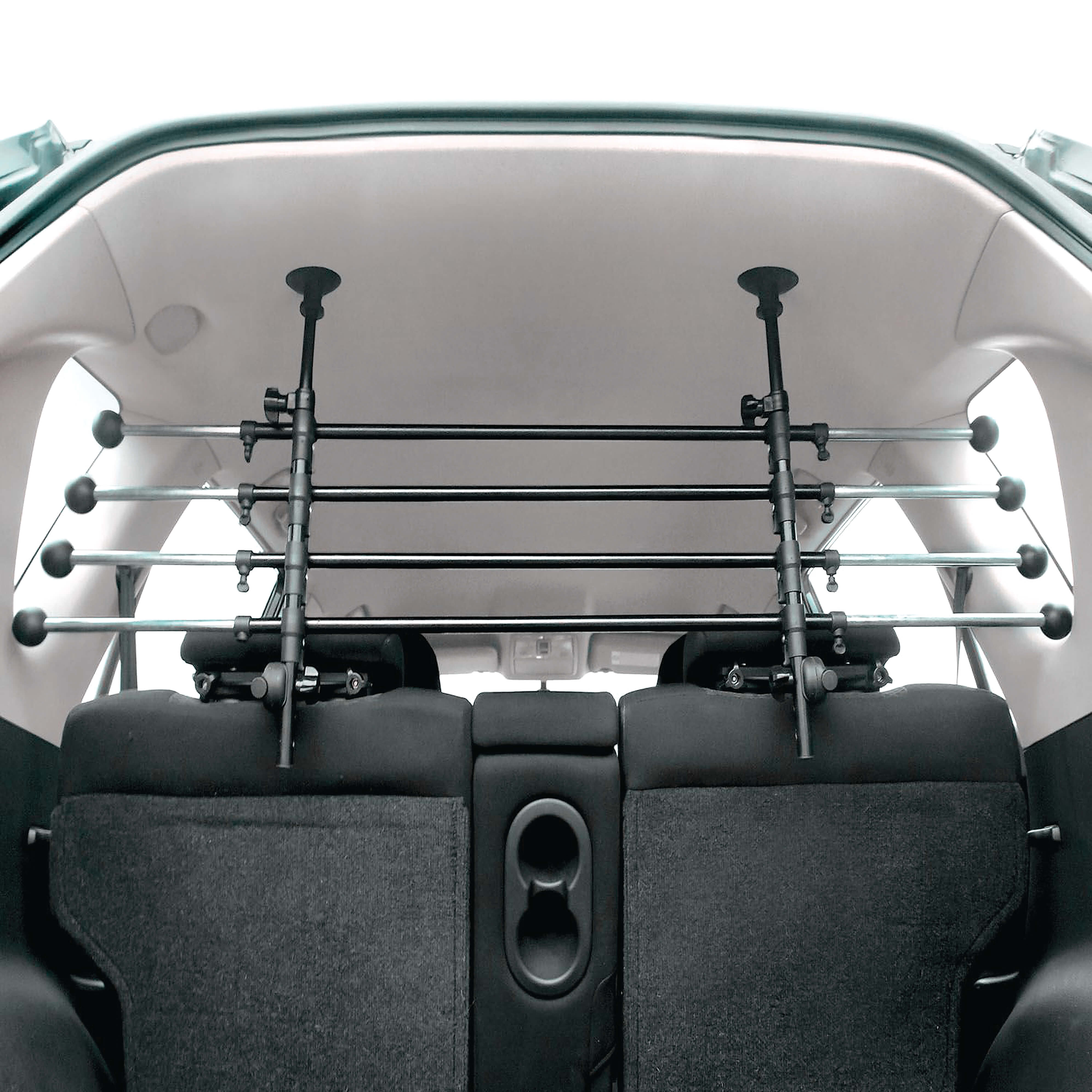 Grelha divisória Metálica Ajustável de Segurança para PETS Automóvel CAR +