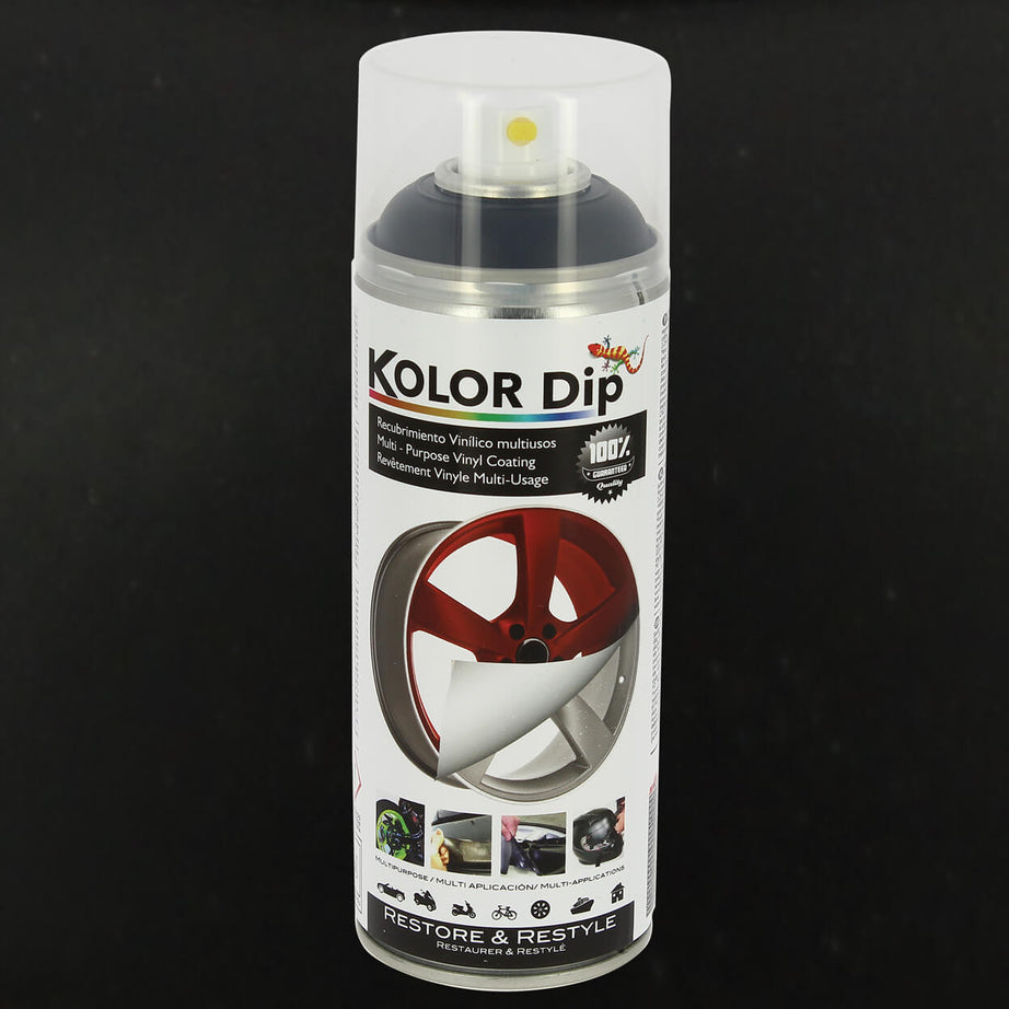 Spray Pintura " KOLOR DIP " 400ml SOLID BLACK