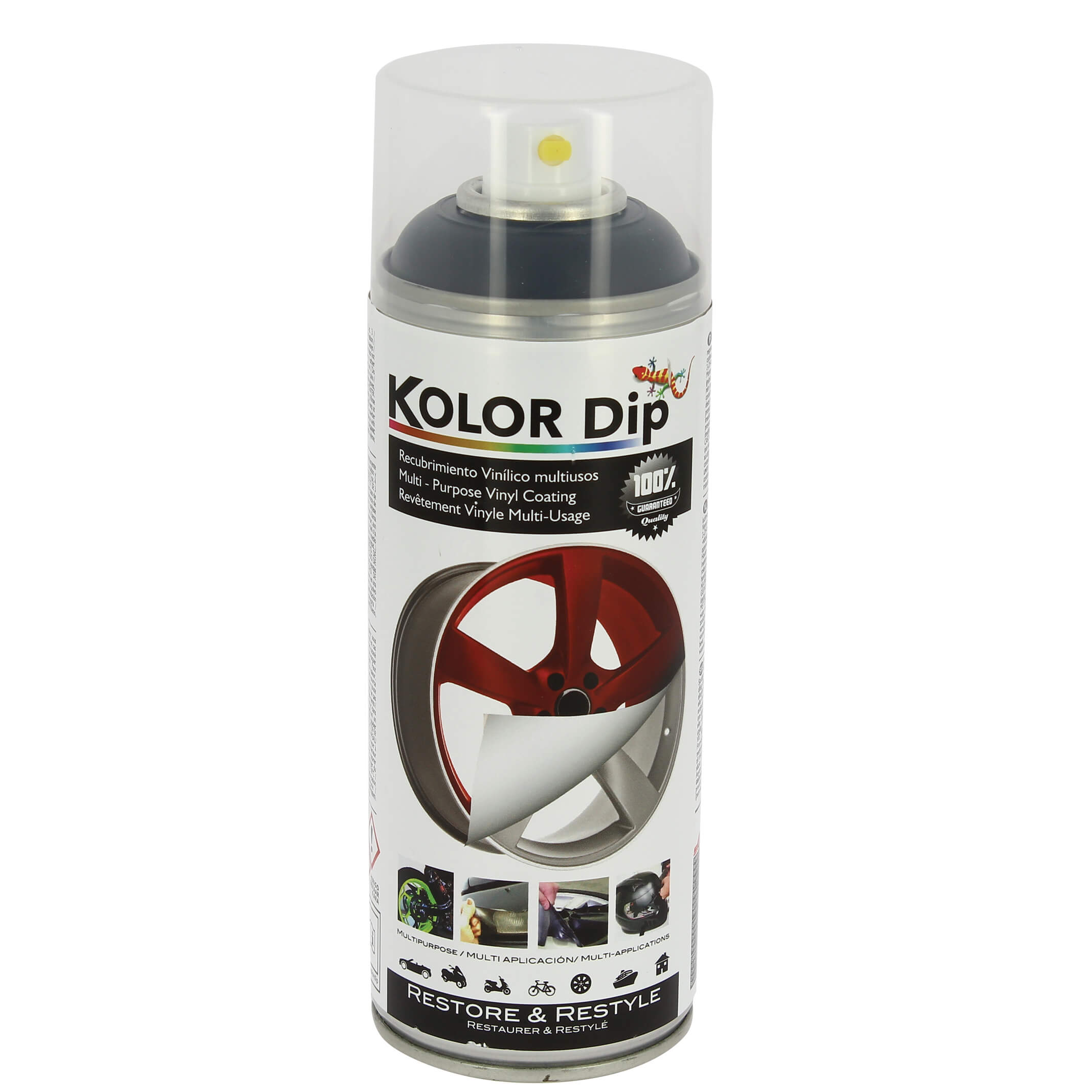 Spray Pintura " KOLOR DIP " Spray 400ml Solid Gun Metal