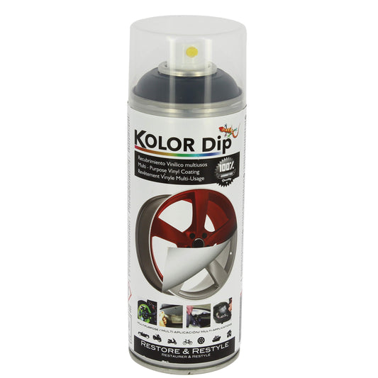 Spray Pintura " KOLOR DIP " Spray 400ml Solid Gun Metal