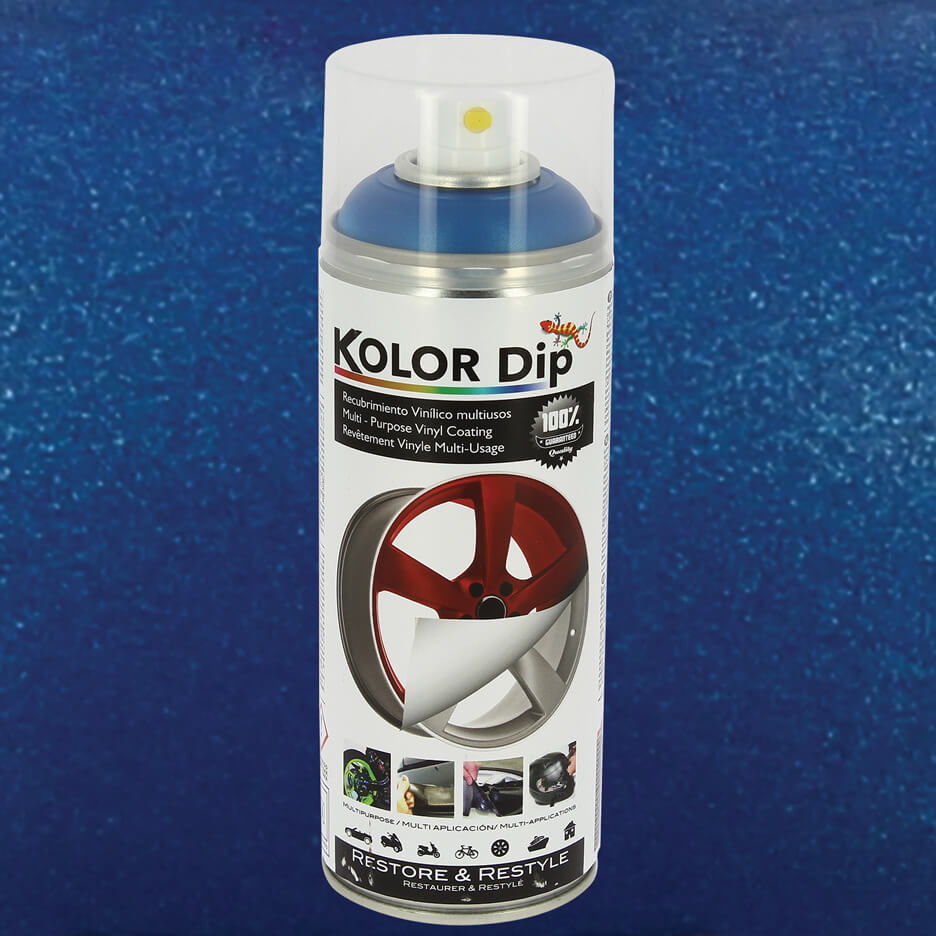 Spray " KOLOR DIP "400ml METALLIC BLUE