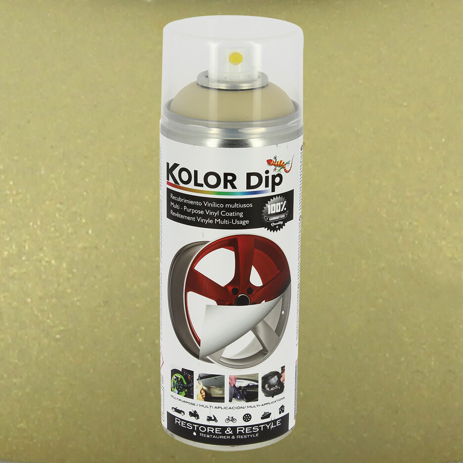 Spray " KOLOR DIP " 400ml  PEARL METALLIC GOLD
