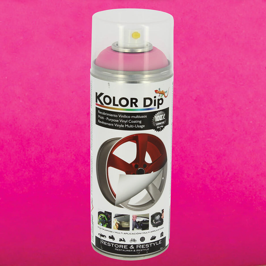 Spray " KOLOR DIP " 400ml FLUOR PINK