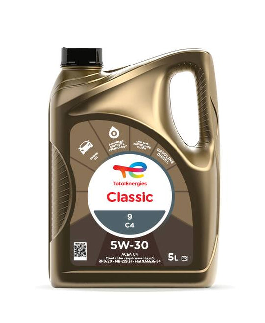 OLEO MOTOR AUTO TOTAL CLASSIC 9 5W30 C4 5L