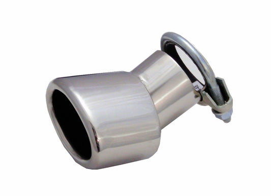 Ponteira de Escape Auto Especifica RN CLIO 2013 em Inox (diam.ent.48mm)