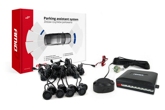 KIT AMIO 8 Sensores de Estacionamento Automóvel FR/TR COM BUZZER GOLD