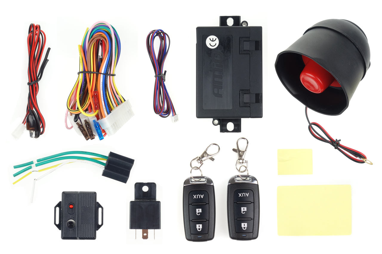 Alarme Automóvel AMIO CA14 com Controlo Remoto