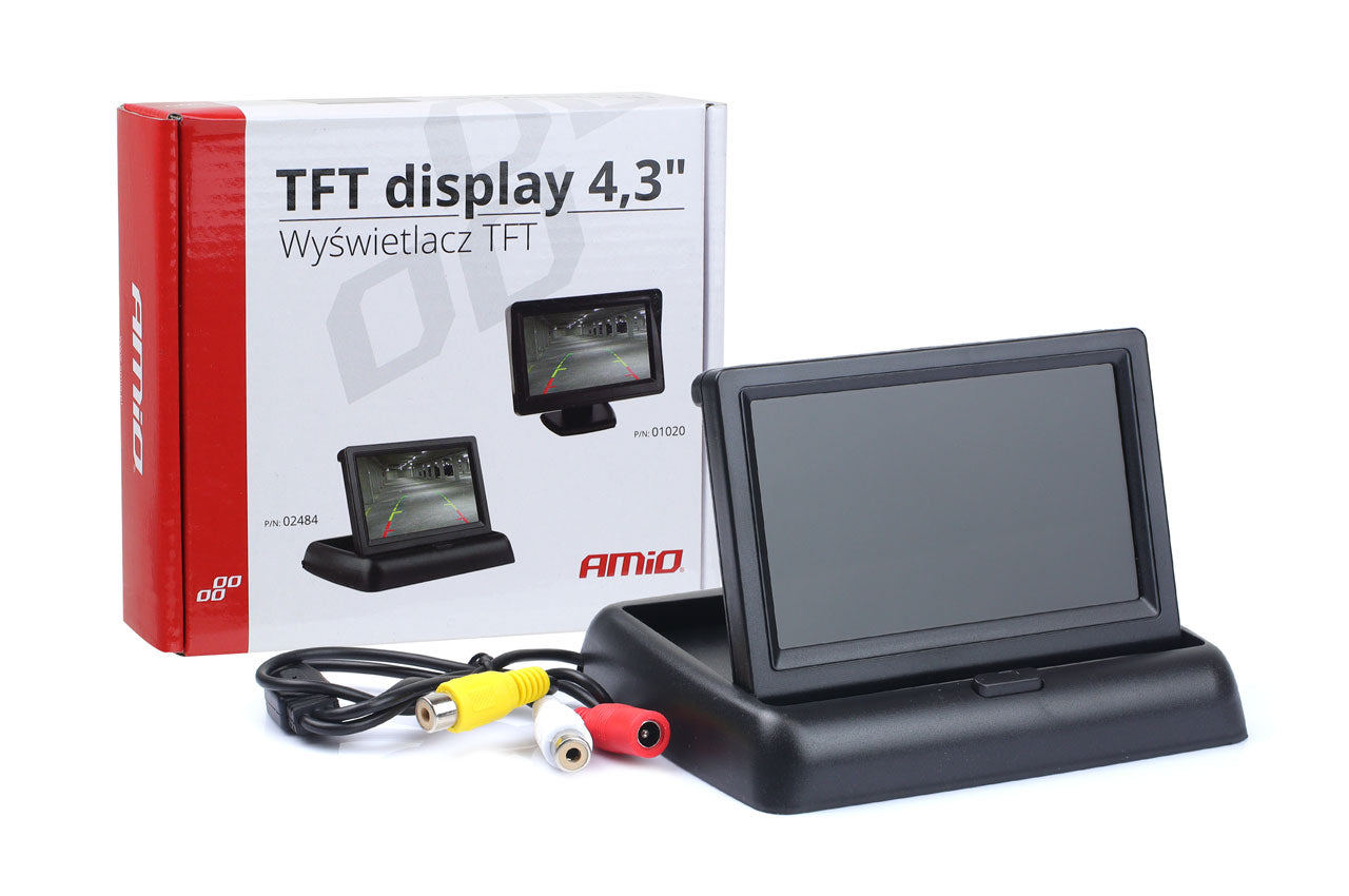 Monitor Automóvel AMIO TFT DISPLAY 4.3`