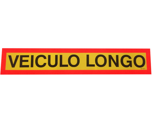 PLACA REFLECTORA "VEICULO LONGO" MOD-4 FAVO NIVEL2