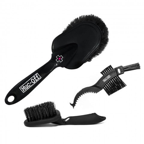 Kit de 3 pincéis MUC-OFF Premium