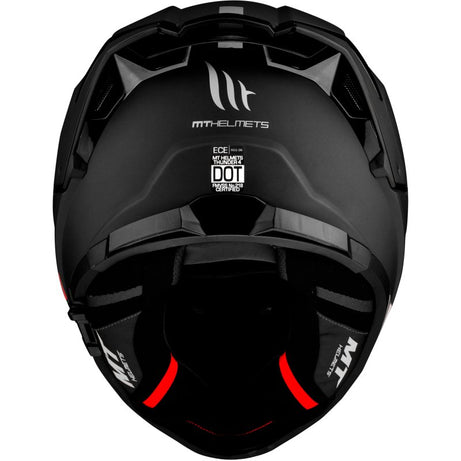 MT Capacetes Thunder 4 SV Capacete Sólido - Preto Fosco