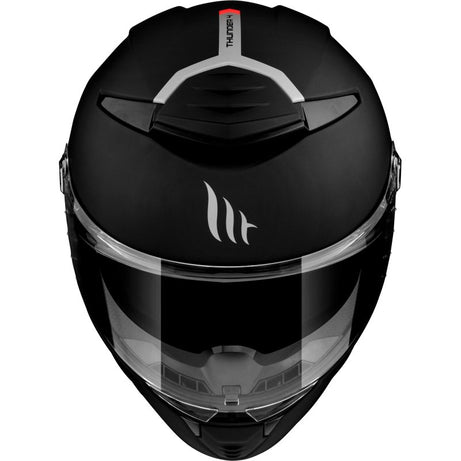 MT Capacetes Thunder 4 SV Capacete Sólido - Preto Fosco