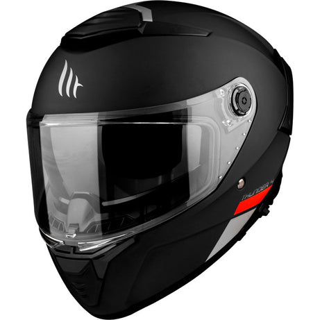 MT Capacetes Thunder 4 SV Capacete Sólido - Preto Fosco