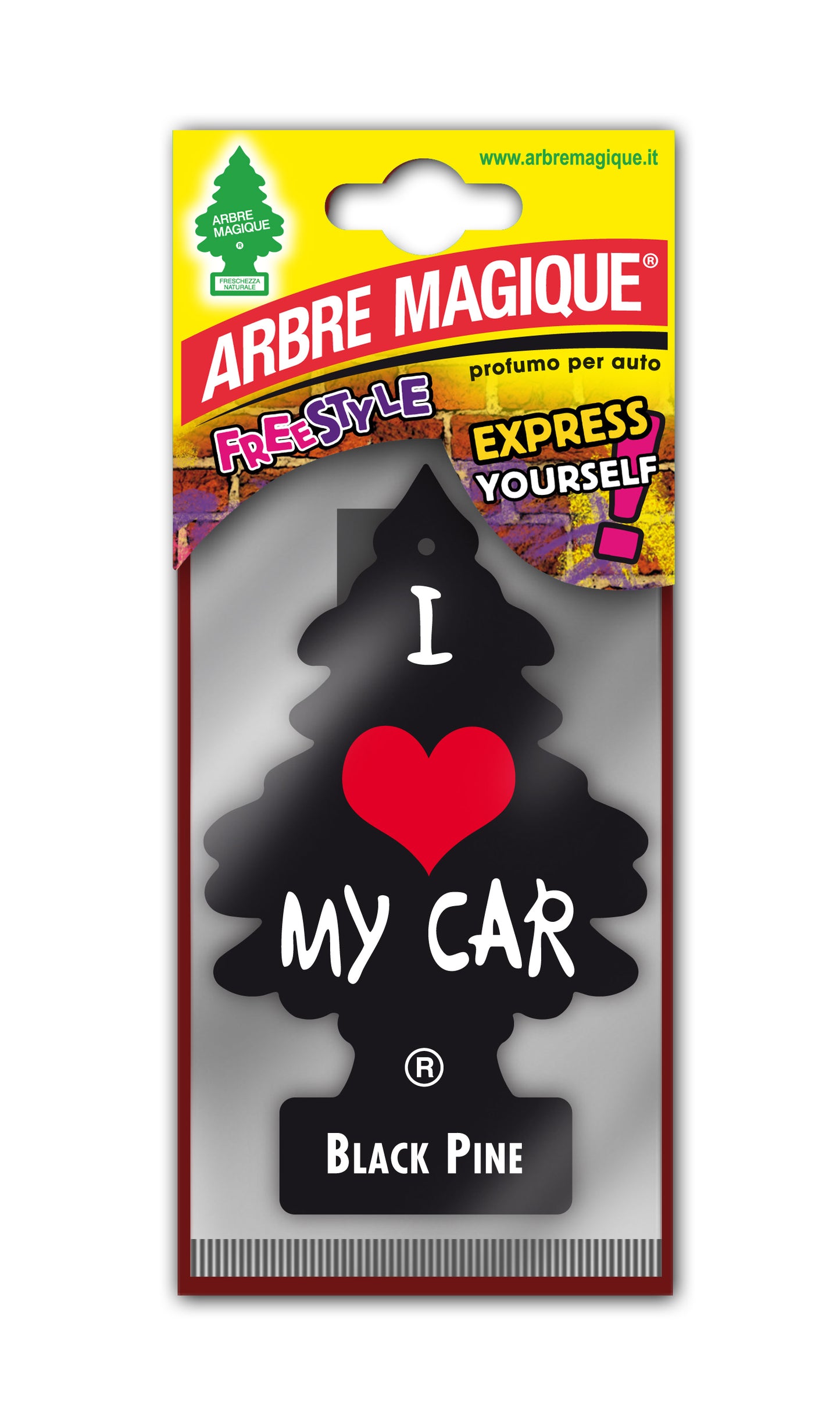 Ambientador Automóvel ARBRE MAGIQUE - BLACK PINE