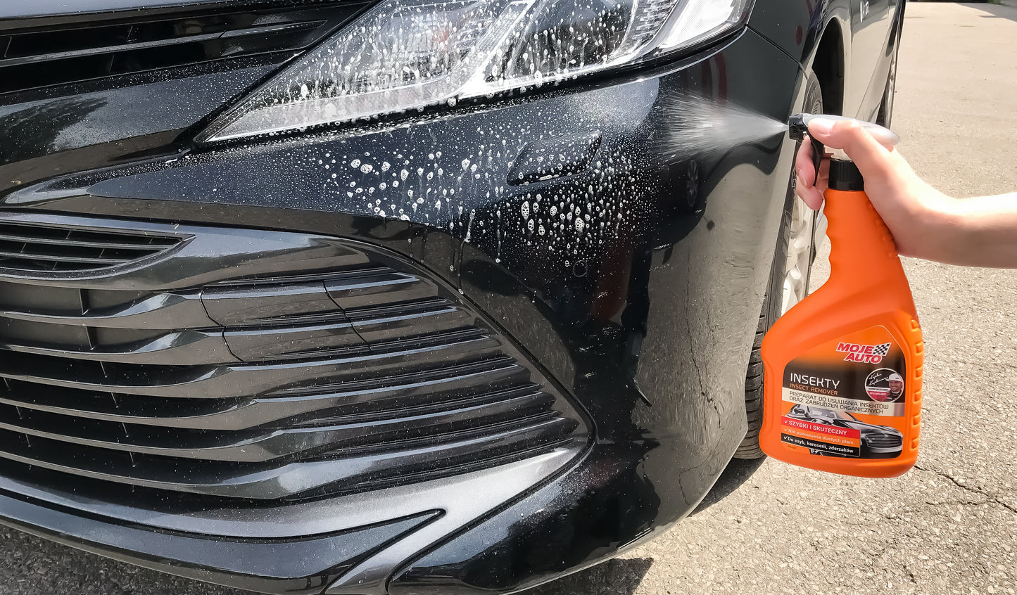 Spray Removedor de Insetos MOJE AUTO 750 ml
