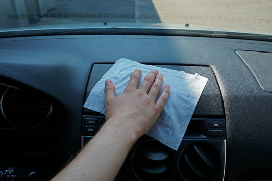 Toalhitas para Limpeza Tablier MATE MOJE AUTO Fragrância Limão 24 Unidades