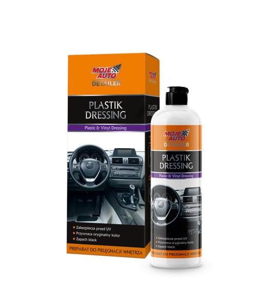 Renovador de Plásticos & VINYL para Interior MOJE AUTO 500 ml