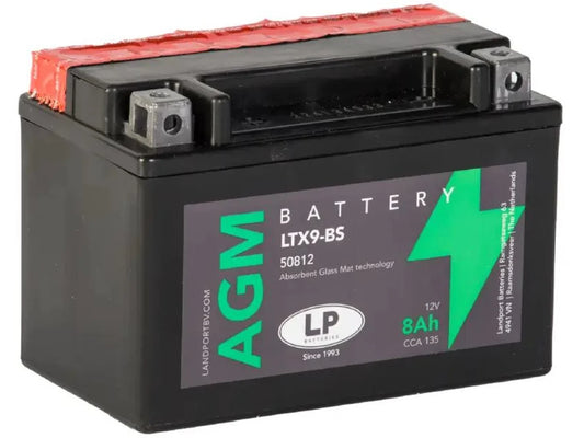 BATERIA LP LTX9-BS 12V 8Ah 135A
