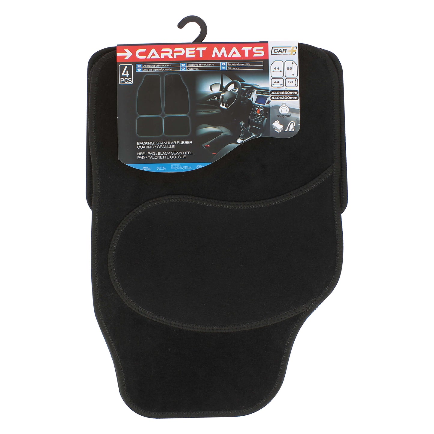 Tapete Alcatifa Preto