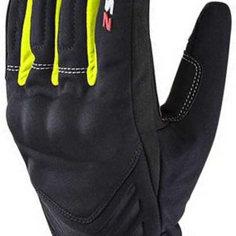 Luvas masculinas LS2 Jet 2 preto-flúor amarelo